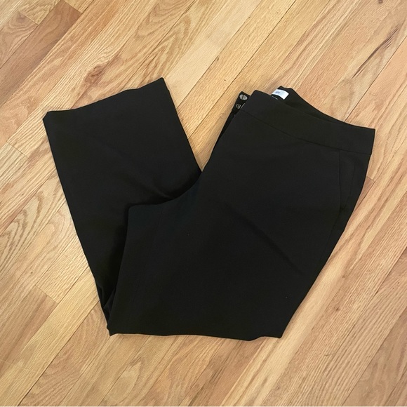 Sejour Pants & Jumpsuits Sejour Curvy Fit Black Dress Pants 6wp